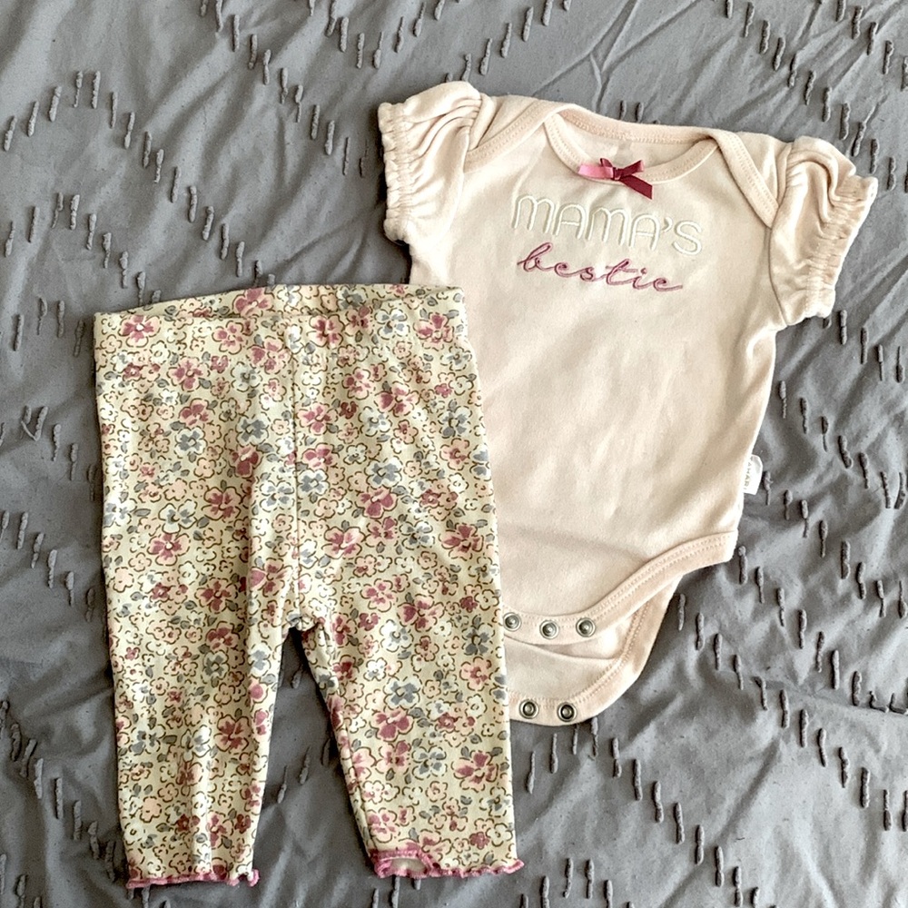 🌸 0-3 Months Oufit